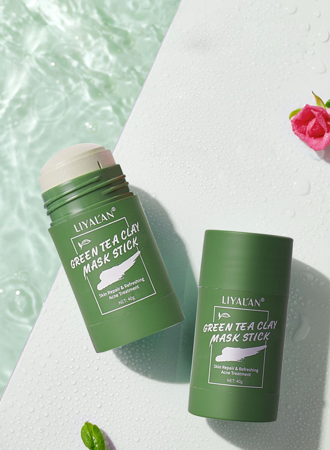 Liyalan Green Tea Clay Mask Stick