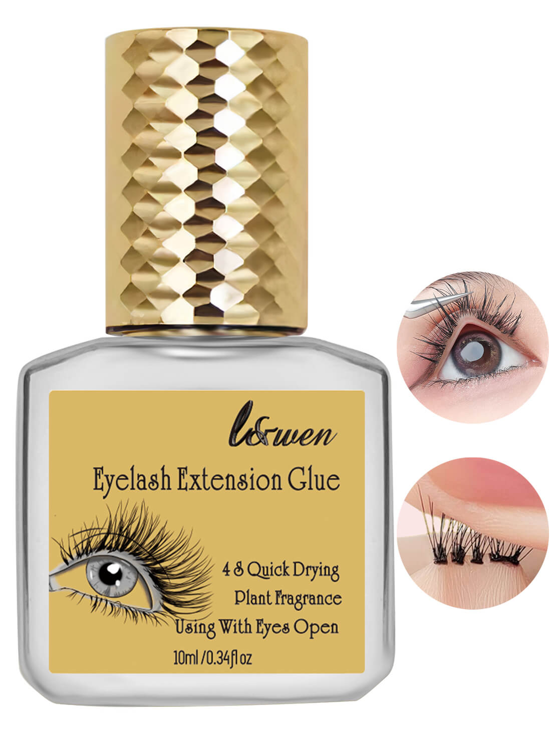 L&wen Eyelash Extension Glue Can Open Eyes 10ML