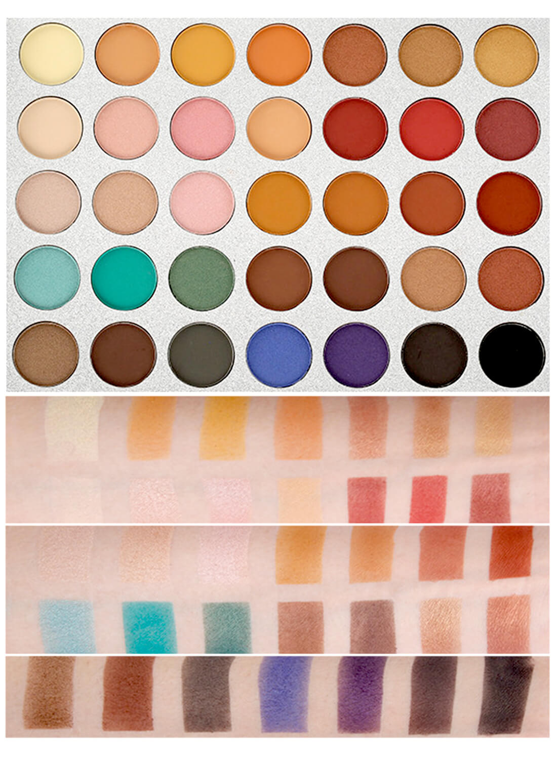 beauty glazed 35 Colors Eyeshadow Palette