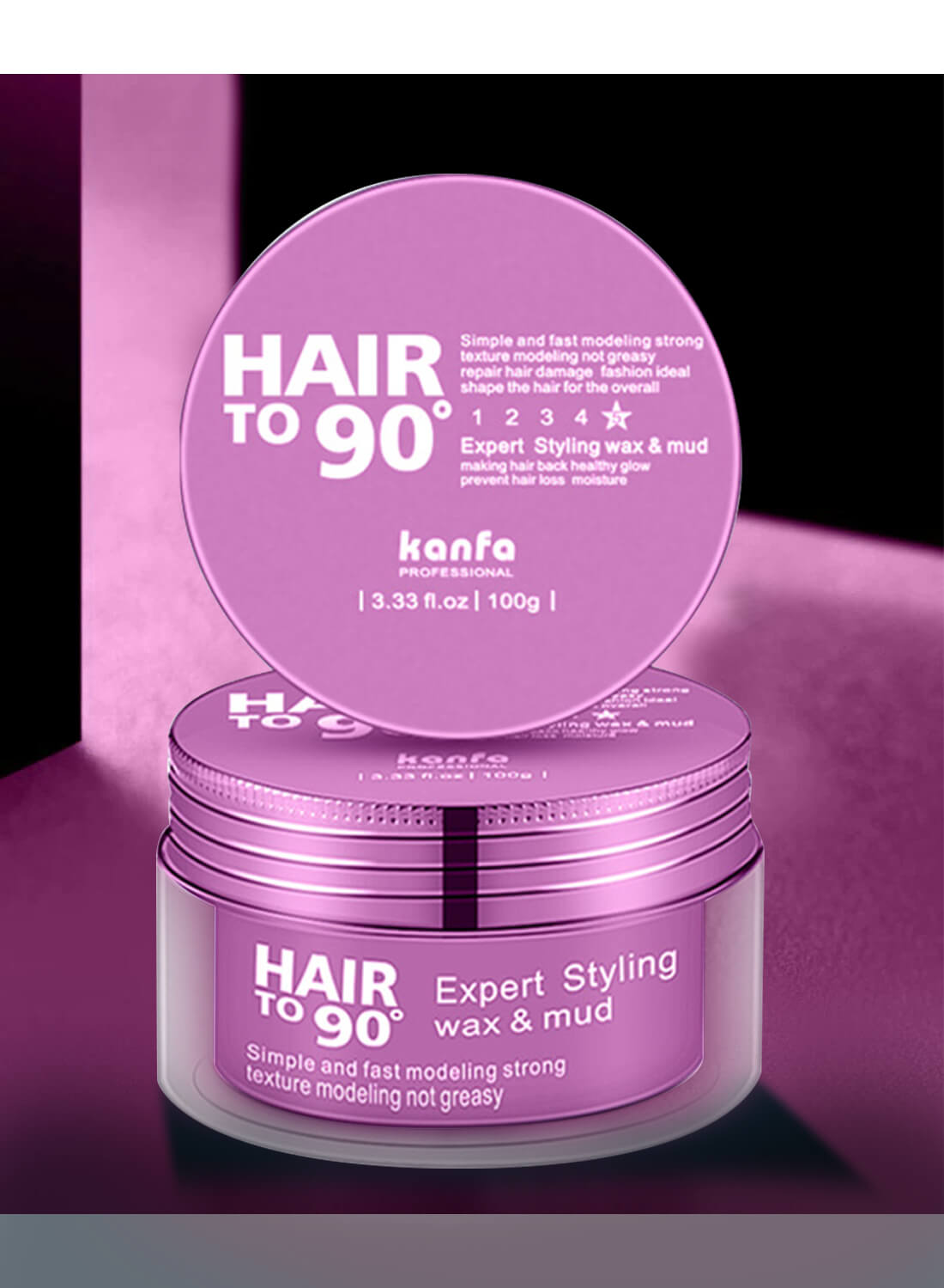 KANFA Hair Wax Hair Styling Pomade 75g