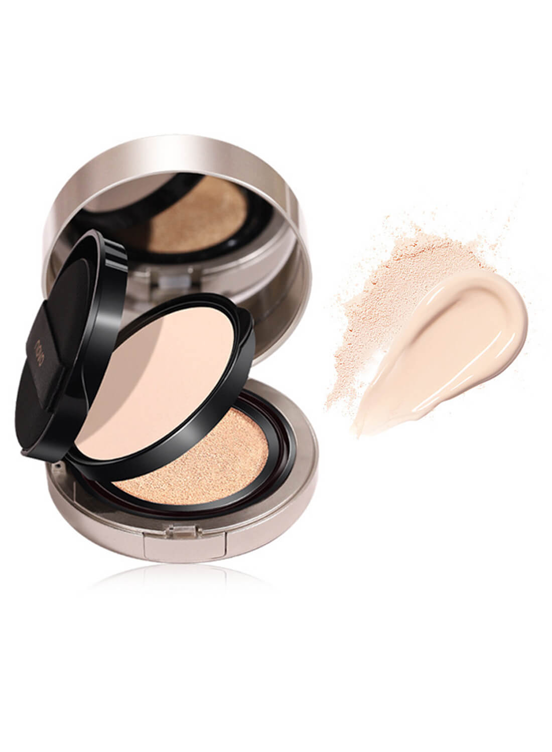 Double Layer Air Cushion Foundation, Strong Concealer