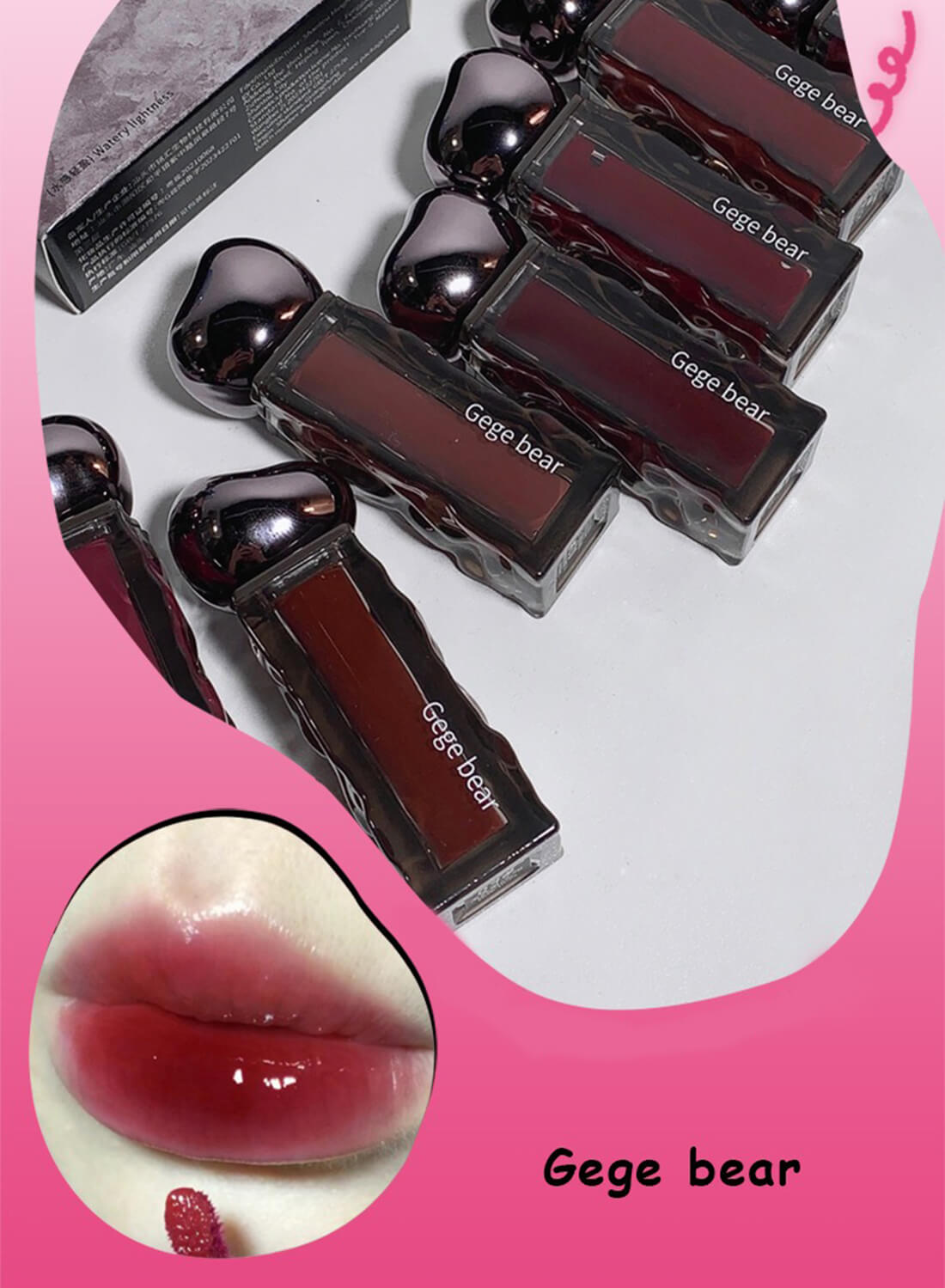 Lip Gloss, Mirror Glossy Ultra Hydrating Liquid Lipstick