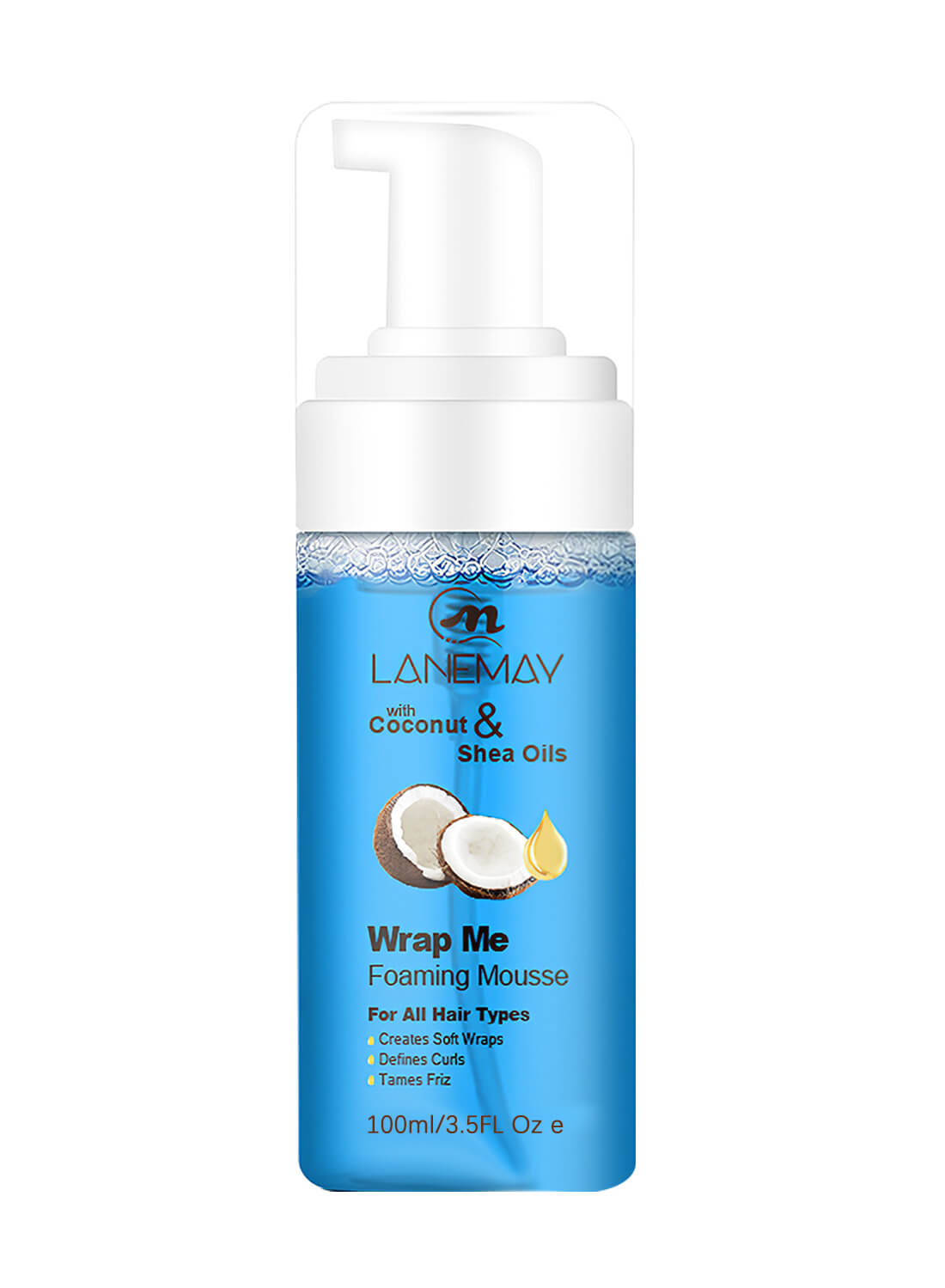 LANEMAY Foaming Mousse with Coconut and Shea Oil 100ML